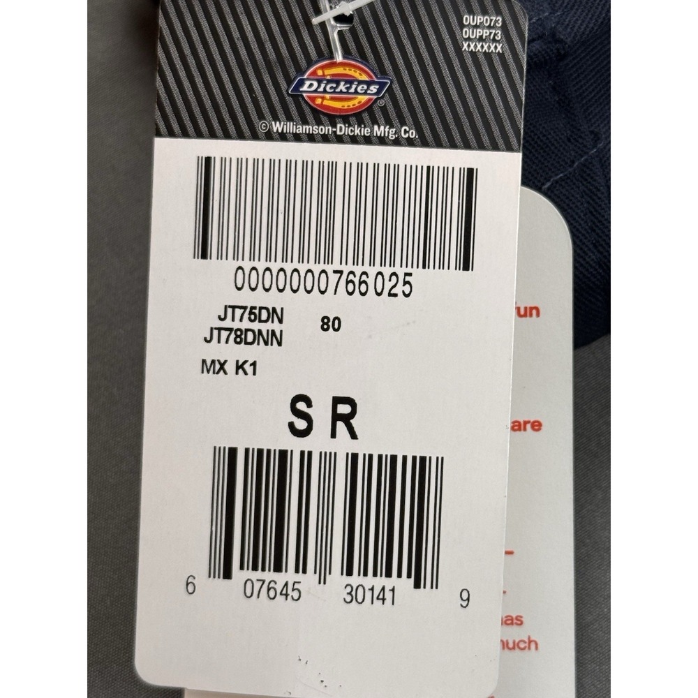 Dickies Eisenhower Jacket Unlined Men's Small Navy NWT Dutton Ranch Logo - Picture 10 of 16